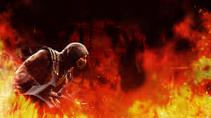 Mortal Kombat Scorpion, The Mysterious Warrior Wallpaper