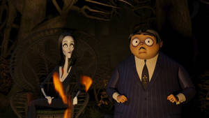 Morticia And Gomez The Addams Family 2 Wallpaper