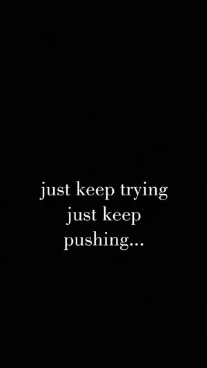 Motivational Quote Keep Trying Wallpaper