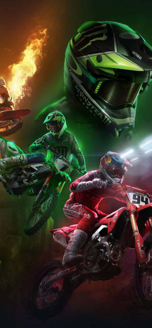 Motocross Racing Game - Screenshots Wallpaper