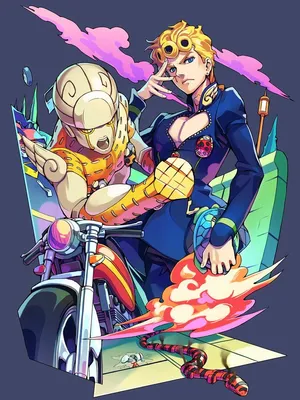 Motorcycle Giorno Giovanna Wallpaper