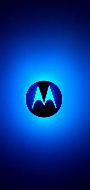 Motorola Gradient Blue Wallpaper
