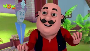 Motu Patlu Genie Wallpaper