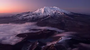 Mount Ruapehu New Zealand Wallpaper