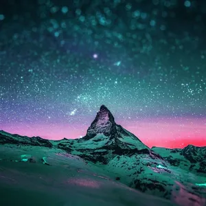 Mountain Peak Winter Ipad Wallpaper