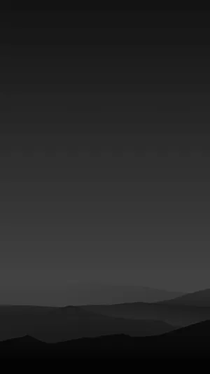 Mountain Ranges Minimal Dark Iphone Wallpaper