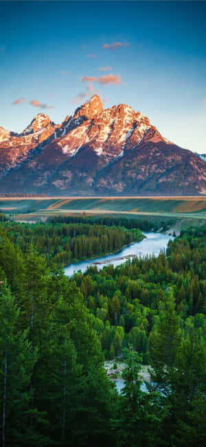 Mountain Ranges Nature 4k Iphone Wallpaper