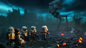 Mourning Lego Stormtroopers Wallpaper