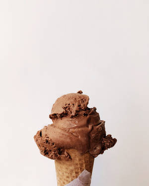 Mouthwatering Chocolate Ice Cream Wallpaper