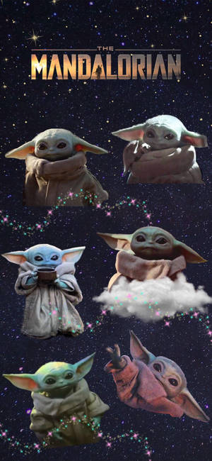 Movie Cover Of Baby Yoda Wallpaper