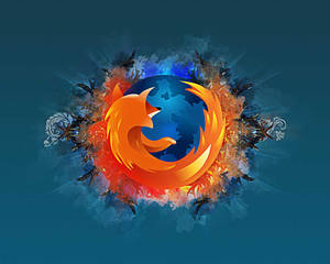 Mozilla Firefox Browser Kaleidoscope Wallpaper