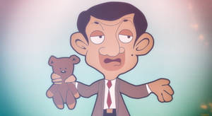 Mr. Bean Cartoon Old Version Wallpaper
