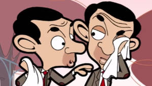Mr. Bean Catoon Double Wallpaper
