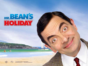 Mr. Bean Holiday Movie Poster Wallpaper