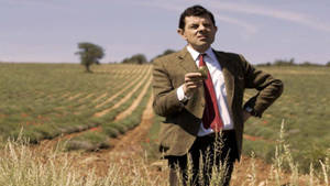 Mr. Bean Lost In Fields Wallpaper
