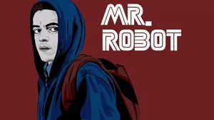 Download Face Split Of Elliot Mr. Robot Wallpaper