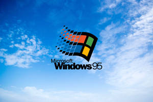Ms Windows 95 In Sky Wallpaper