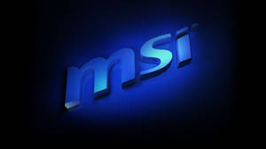 Msi Blue Logo Wallpaper