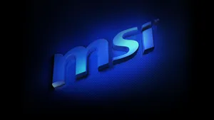 Msi Blue Logo Wallpaper