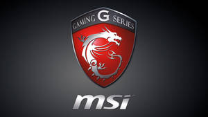 Msi Red Shield Logo Wallpaper