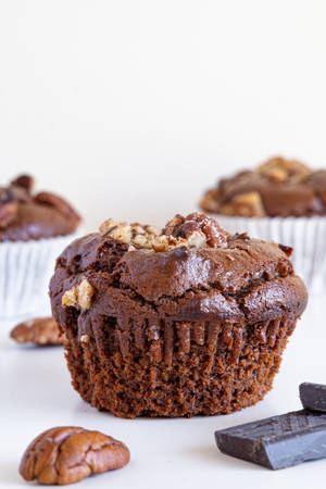 Muffin With Cashews Wallpaper