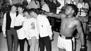 Muhammad Ali And The Beatles Wallpaper