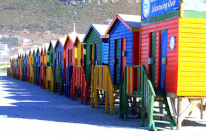 Muizenberg Beach Cape Town Wallpaper