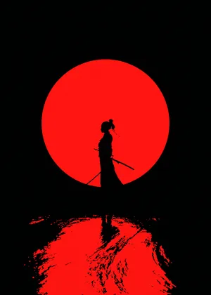 Mulan Red Sun Wallpaper
