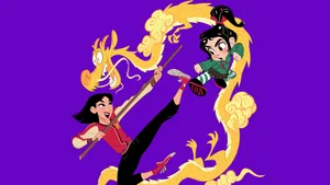 Mulan Vanellope Crossover Wallpaper
