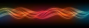 Multi Monitor Strands Of Strings Wallpaper