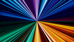 Multicolored Burst Star Psychedelic 4k Wallpaper