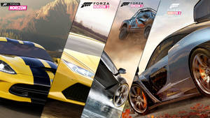 Multiple Forza Horizon Game Wallpaper