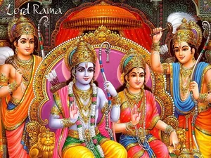 Multiple Ram Ji In Royal Throne Wallpaper