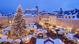 Munich Christmas Market Wallpaper