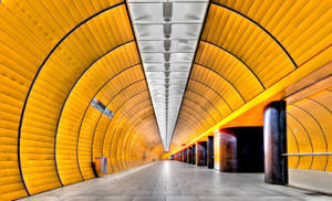 Munich Metro Tunnel Wallpaper