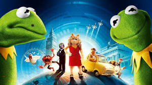 Muppets Most Wanted Face-off Poster Wallpaper