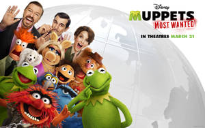 Muppets Most Wanted Movie Poster Wallpaper