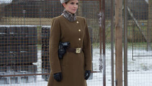Muppets Most Wanted - Warden Nadya Overseeing The Prison Wallpaper