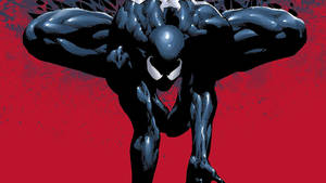 Muscular Black Spiderman Wallpaper