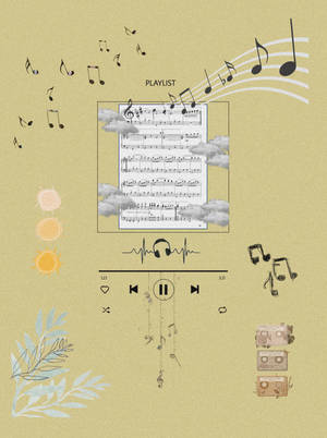 Music Aesthetic Digital Art Wallpaper