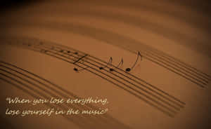 “music Gives A Soul To The Universe, Wings To The Mind, And Flight To The Imagination.” - Plato Wallpaper