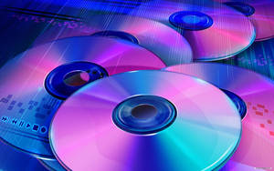 Music In Compact Disc Wallpaper