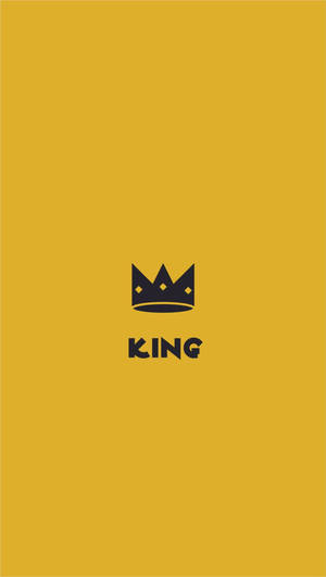 Mustard Yellow King Iphone Wallpaper