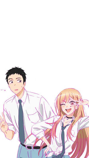 My Dress Up Darling Digital Art Wallpaper