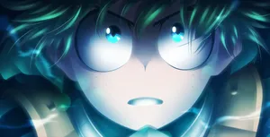My Hero Academia Deku Big Eyes Wallpaper