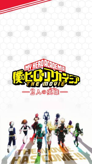 My Hero Academia Logo Movie Wallpaper