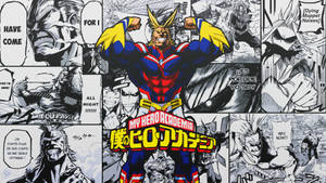 My Hero Academia Manga Panel Wallpaper