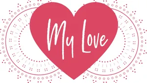 My Love Big Heart Wallpaper