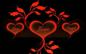 My Love Live Love Laugh Wallpaper