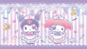 My Melody And Kuromi Landscape Wallpaper